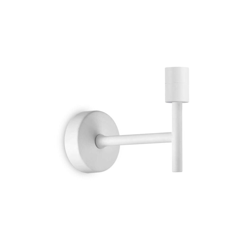 foto del prodotto ideal lux appliques lampade da parete set metallo bianco 1 luce e27