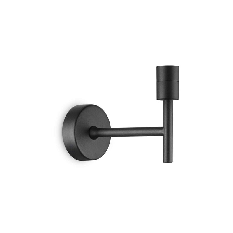 foto del prodotto ideal lux appliques lampade da parete set metallo nero 1 luce e27