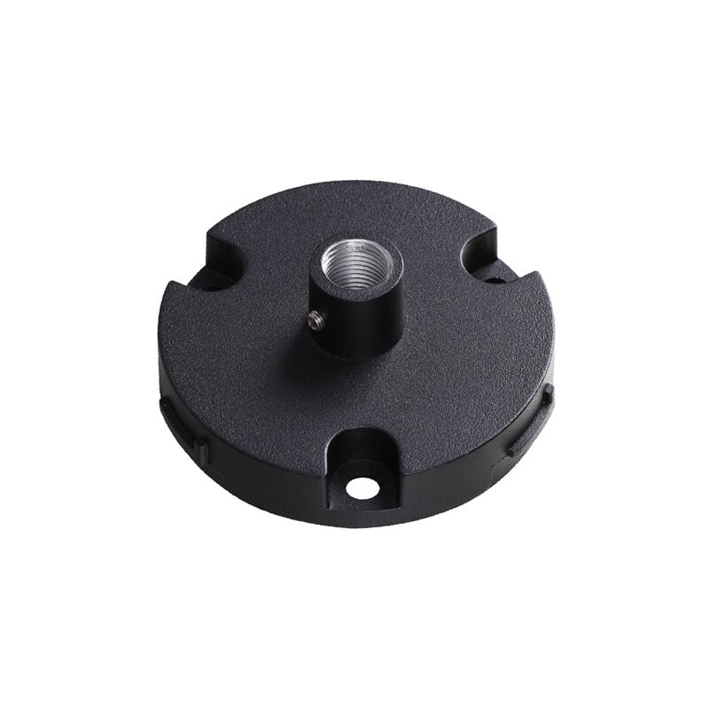 foto del prodotto ideal lux base moderna jedi alluminio antracite d9,6cm
