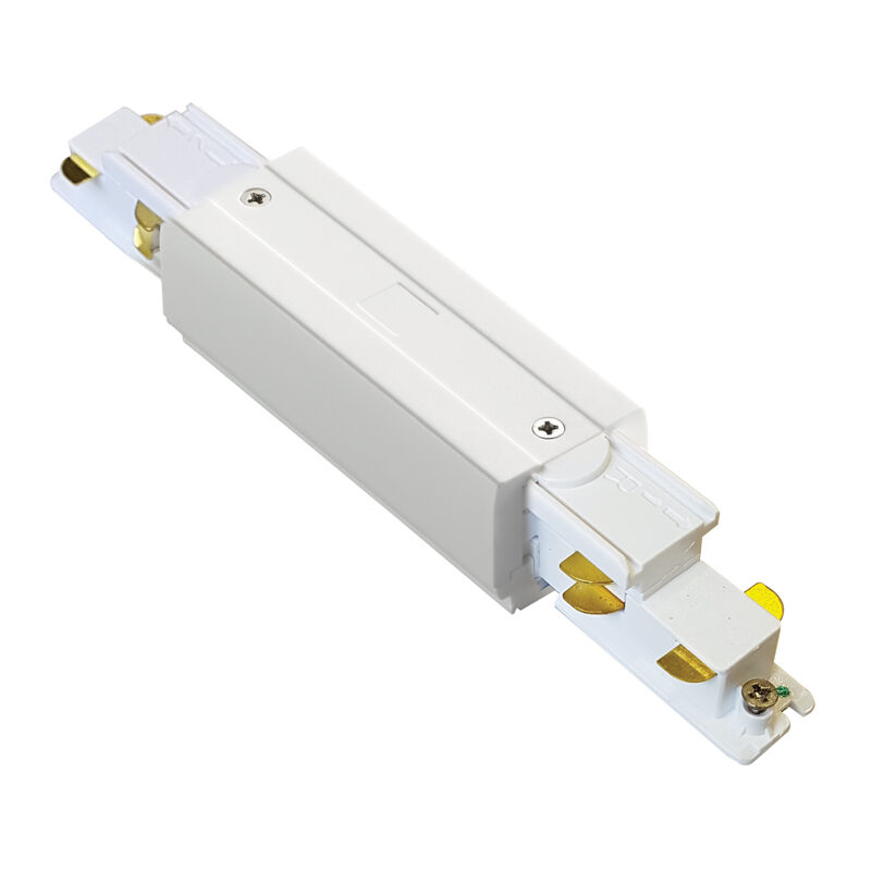 foto del prodotto ideal lux connettore principale centrale 1 10v link alluminio bianco senza finiture