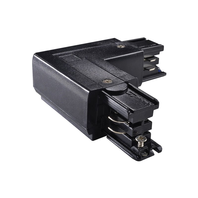 foto del prodotto ideal lux connettore principale e sinistro on off link alluminio nero