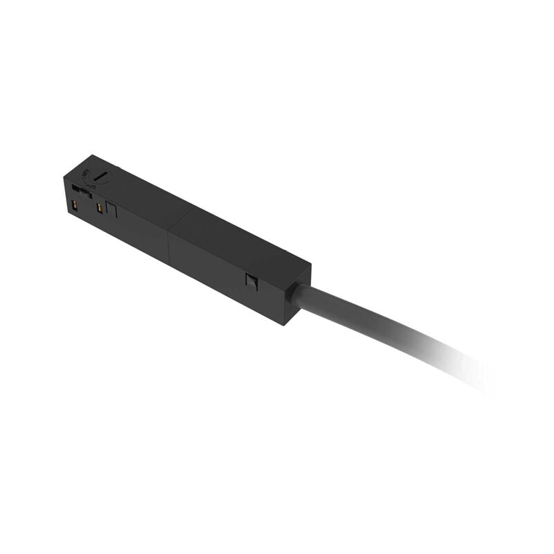 foto del prodotto ideal lux connettore principale on off ego alluminio nero