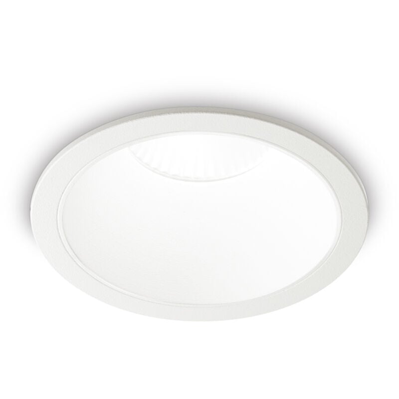 foto del prodotto ideal lux faretto incasso moderno game alluminio bianco led 11w 3000k ip65