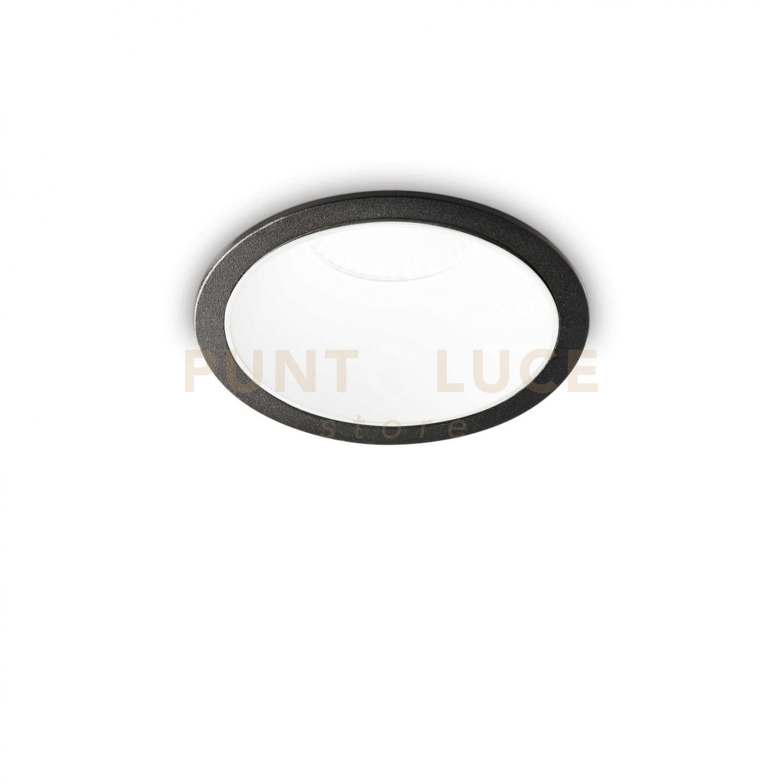 foto del prodotto ideal lux faretto incasso moderno game alluminio nero e bianco led 11w 3000k