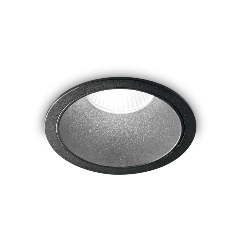 foto del prodotto ideal lux - faretto incasso moderno game alluminio nero led 11w 4000k luce naturale