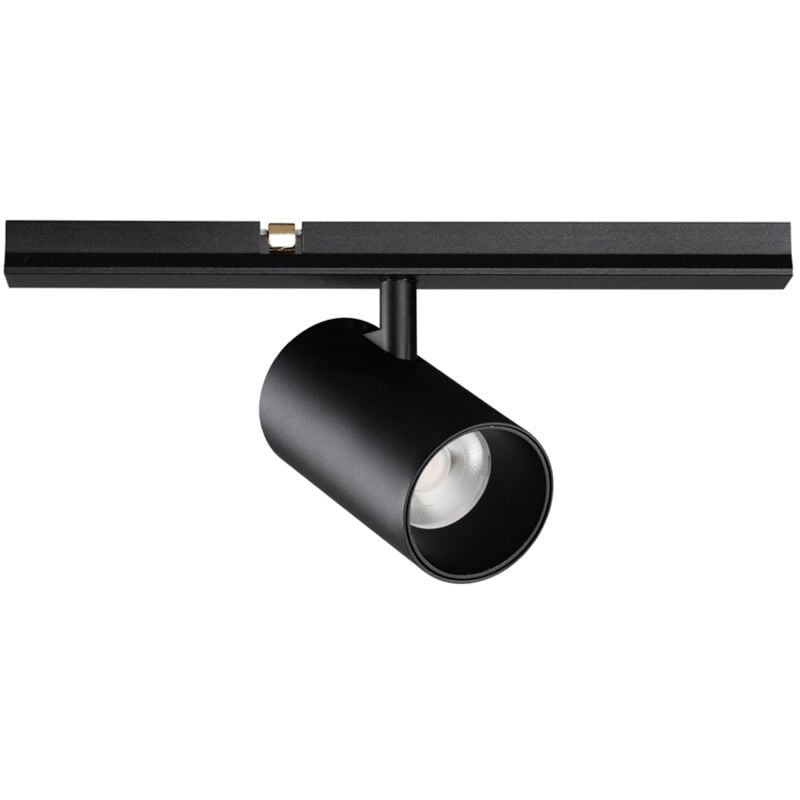 foto del prodotto ideal lux - illuminazione a binario contemporaneo stick alluminio nero led 5w 3000k ip20