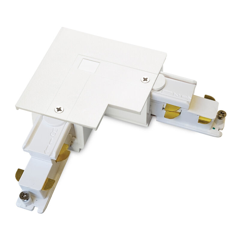foto del prodotto ideal lux kit connettore da incasso sinistro dali 1 10v link alluminio bianco