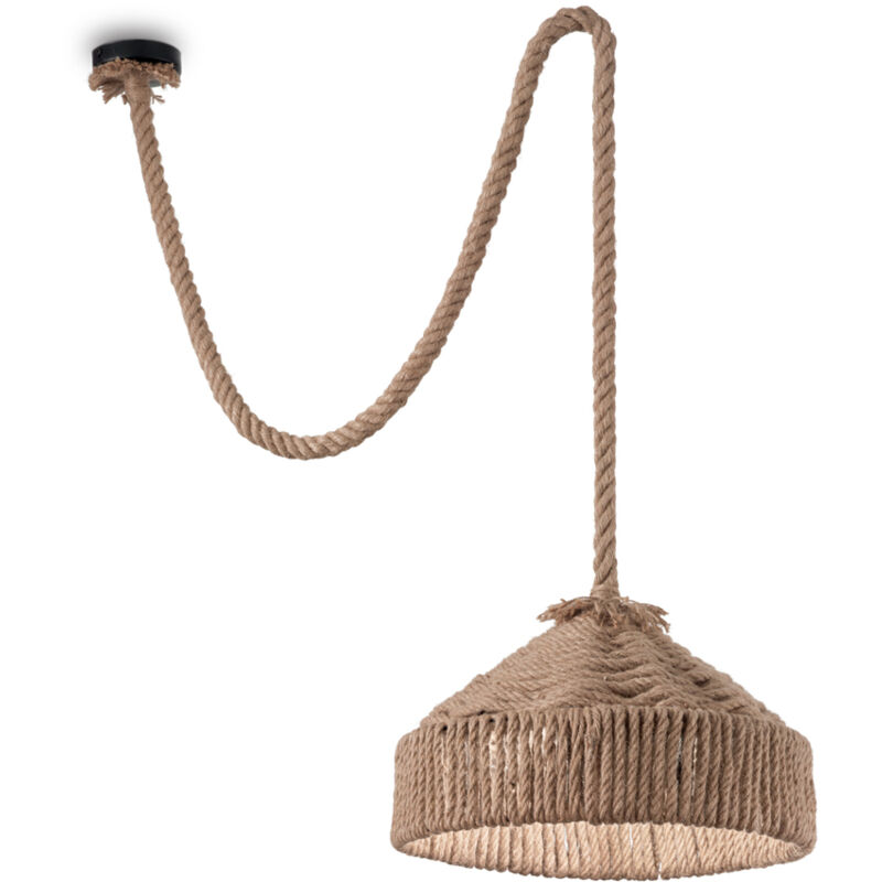 foto del prodotto ideal lux lampada a sospensione canapa sp1