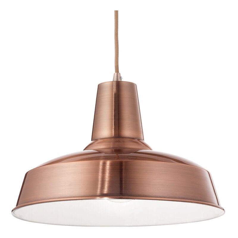 foto del prodotto ideal lux - lampada a sospensione moby sp1 rame
