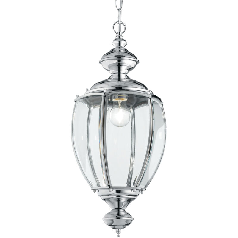 foto del prodotto ideal lux lampada a sospensione norma sp1 cromo