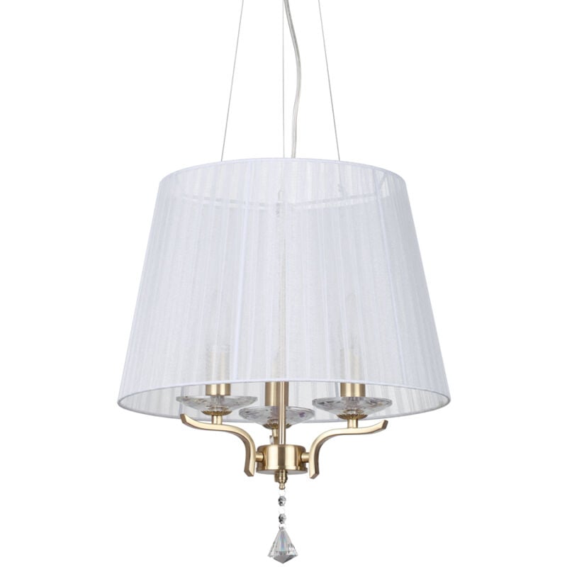 foto del prodotto ideal lux - lampada a sospensione pegaso sp3 ottone