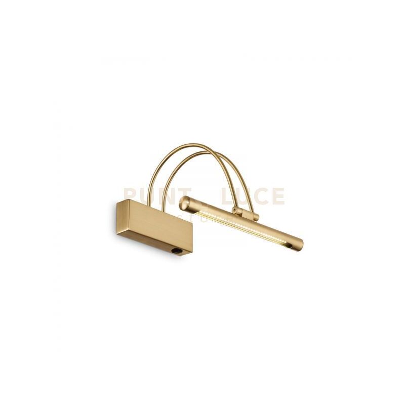 foto del prodotto ideal lux lampada da parete bow ap d26 ottone