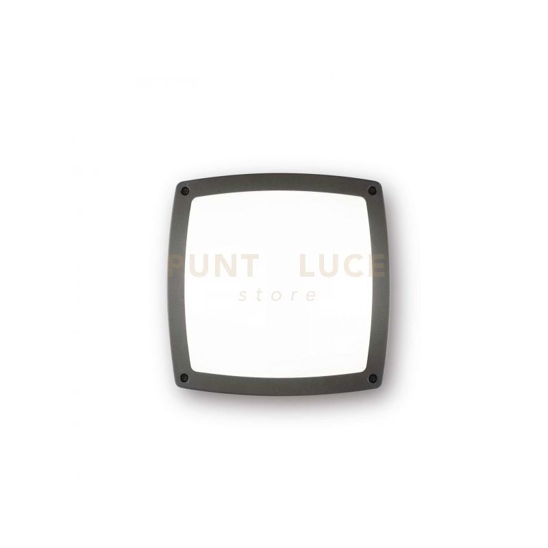 foto del prodotto ideal lux lampada da parete cometa ap3 antracite