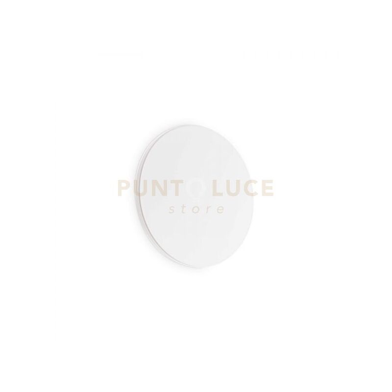 foto del prodotto ideal lux lampada da parete cover ap d15 round bianco
