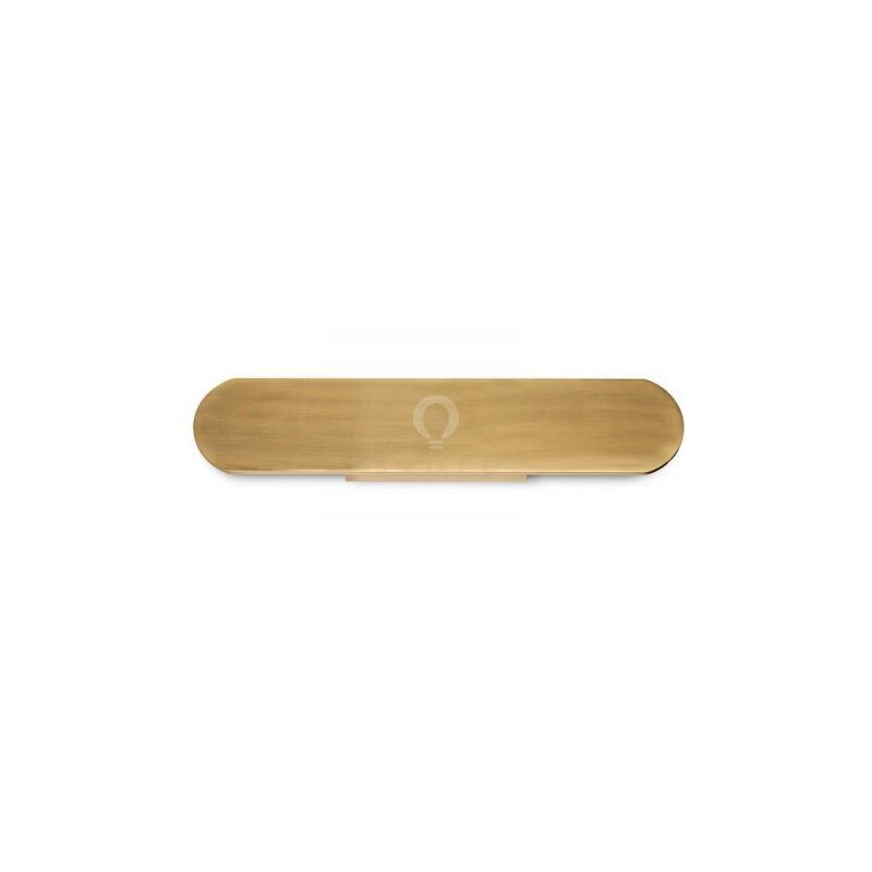 foto del prodotto ideal lux lampada da parete echo ap d40 ottone