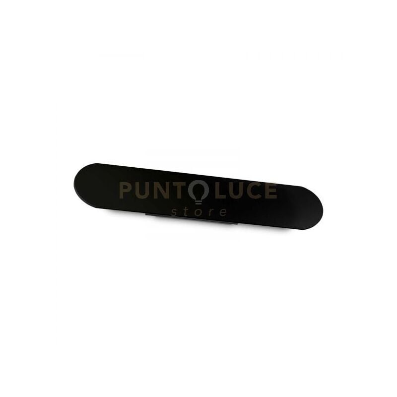 foto del prodotto ideal lux lampada da parete echo ap d60 nero