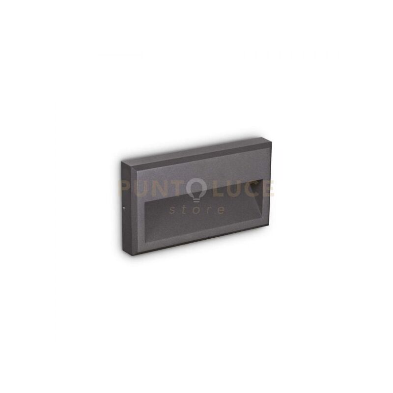 foto del prodotto ideal lux lampada da parete febe 1 ap antracite