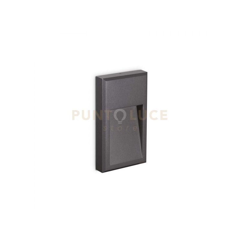 foto del prodotto ideal lux lampada da parete febe 2 ap antracite