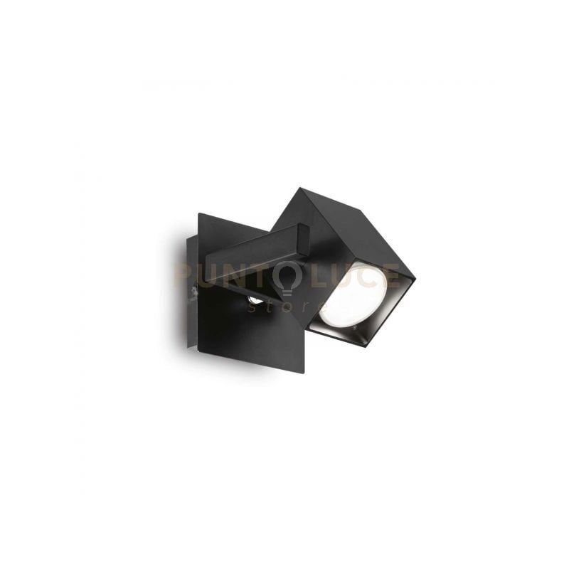 foto del prodotto ideal lux lampada da parete mouse ap1 nero