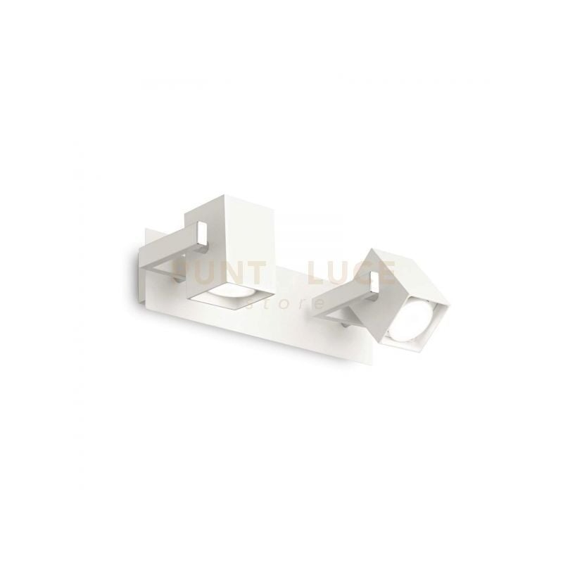 foto del prodotto ideal lux lampada da parete mouse ap2 bianco