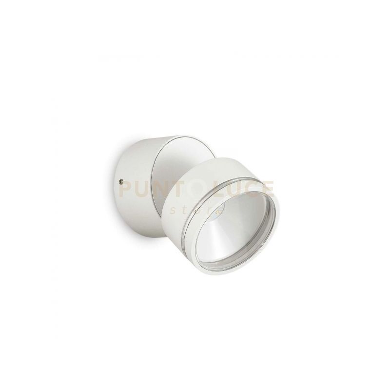 foto del prodotto ideal lux lampada da parete omega ap round bianco 3000k