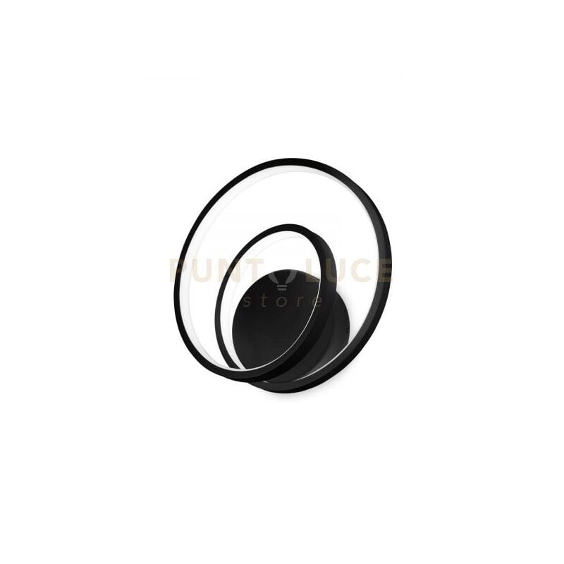 foto del prodotto ideal lux lampada da parete oz ap dali nero