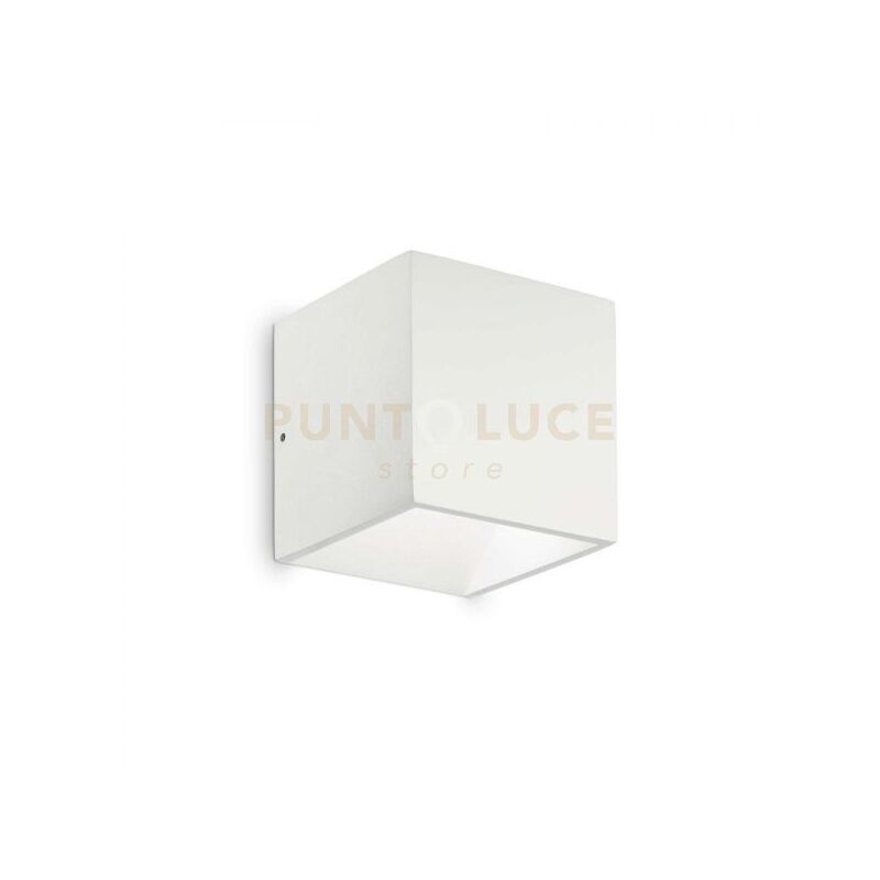 foto del prodotto ideal lux lampada da parete rubik ap bianco 4000k