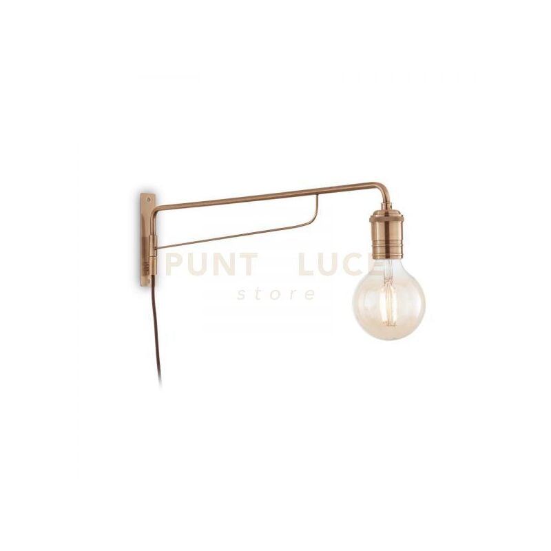 foto del prodotto ideal lux lampada da parete triumph ap1 ottone