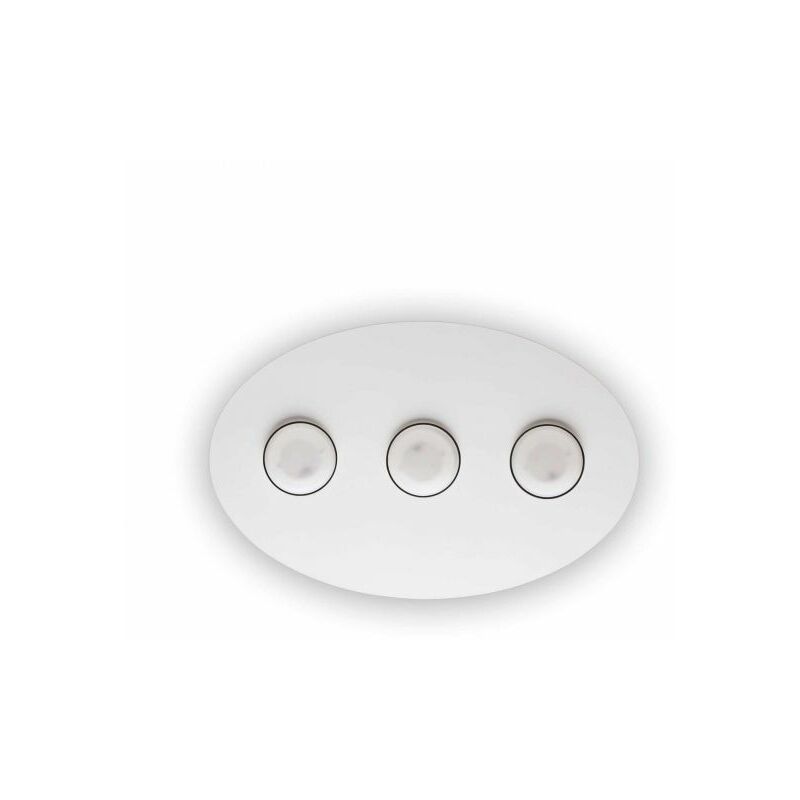 foto del prodotto ideal lux lampada da soffitto 3 luci logos pl3