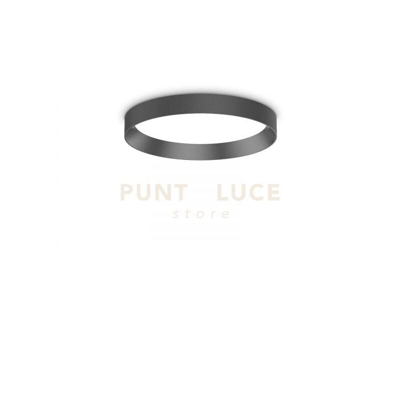 foto del prodotto ideal lux lampada da soffitto fly pl d35 4000k nero
