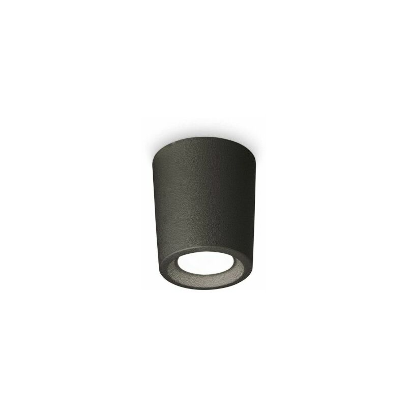 foto del prodotto ideal lux lampada da soffitto livia pl d090 nero