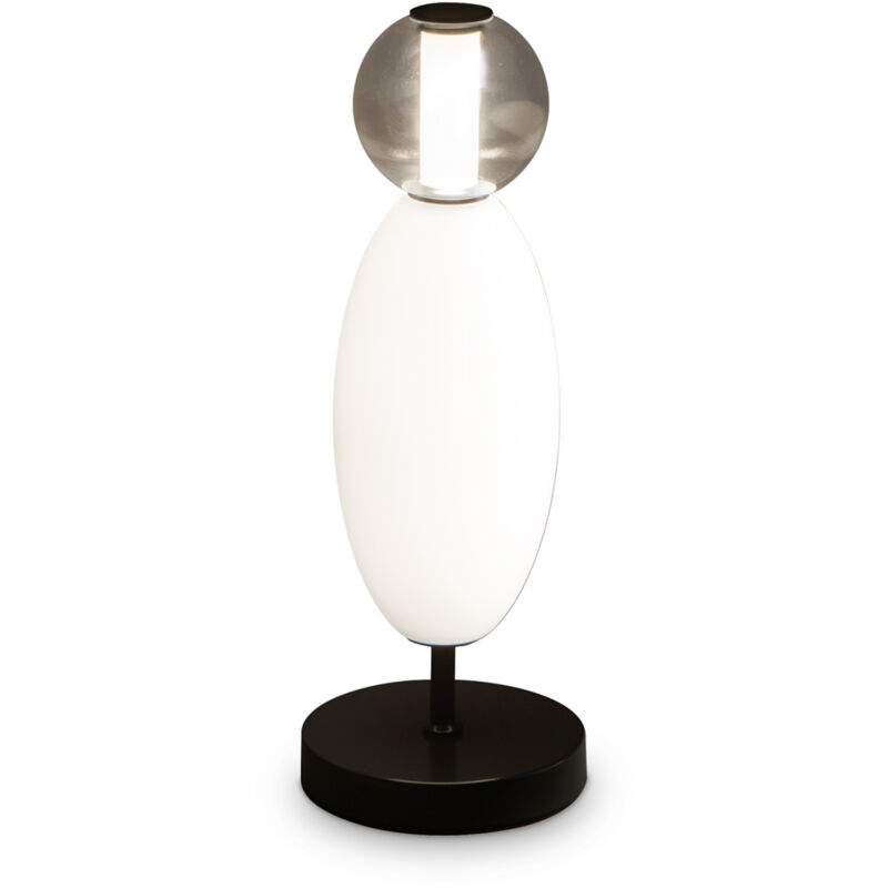 foto del prodotto ideal lux lampada da tavolo contemporanea lumiere metallo nero led 18w 3000k ip20
