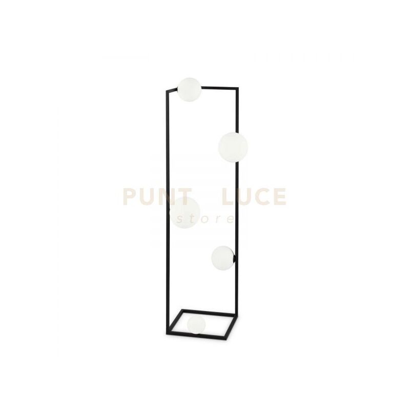 foto del prodotto ideal lux lampada da terra angolo pt5 nero