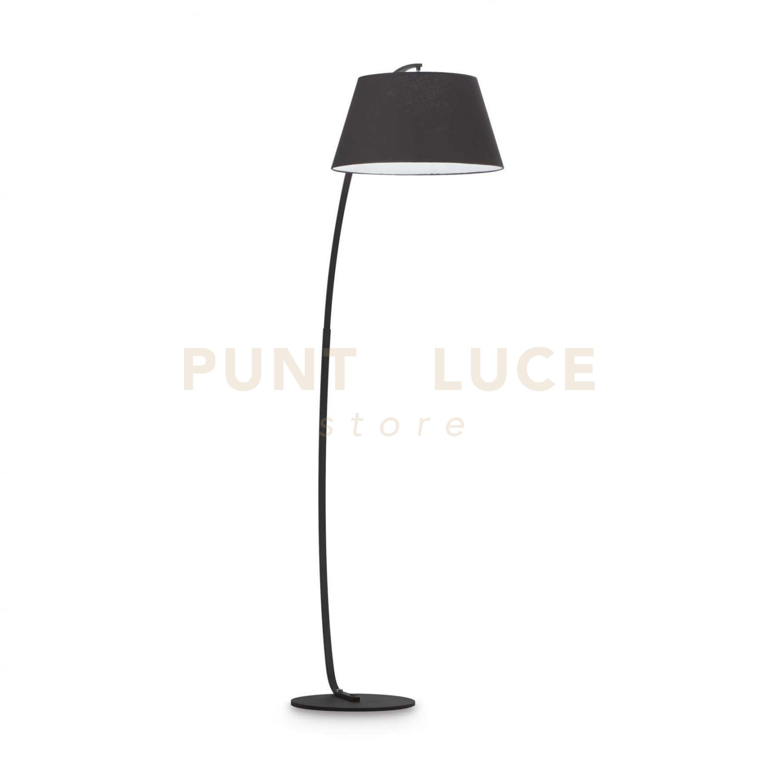 foto del prodotto ideal lux lampada da terra pagoda pt1 nero