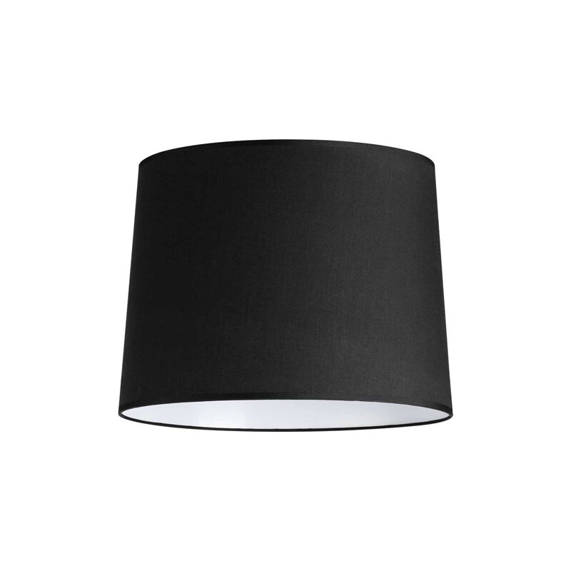 foto del prodotto ideal lux paralume cono set tessuto nero d40