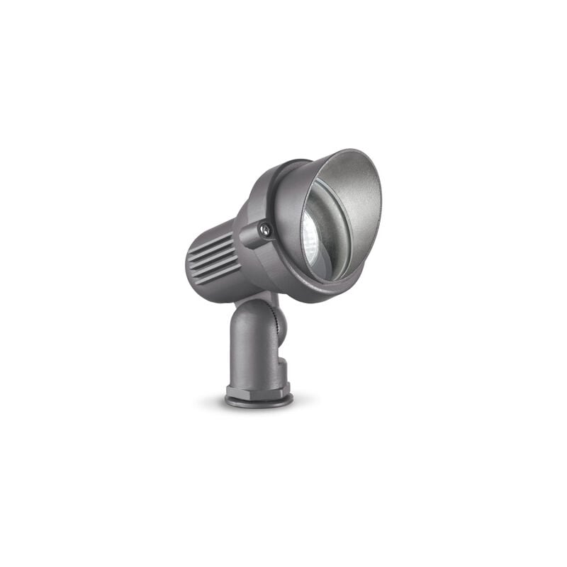 foto del prodotto ideal lux piantana moderna da esterno terra alluminio antracite 1 luce gu10