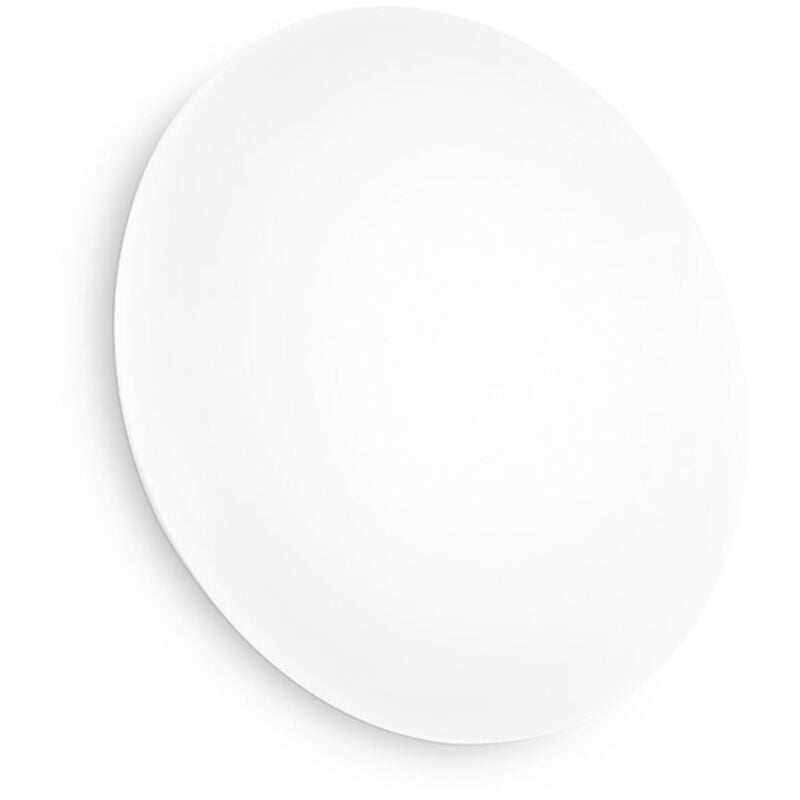 foto del prodotto ideal lux plafoniera moderna clara metallo bianco led 16w 4000k luce naturale