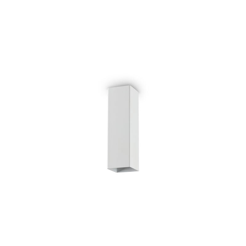 foto del prodotto ideal lux plafoniera moderna sky metallo bianco led 7w 3000k luce calda h20cm