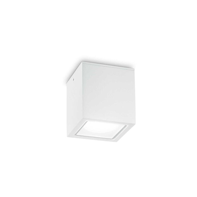 foto del prodotto ideal lux plafoniera moderna techo metallo bianco 1 luce gu10 small