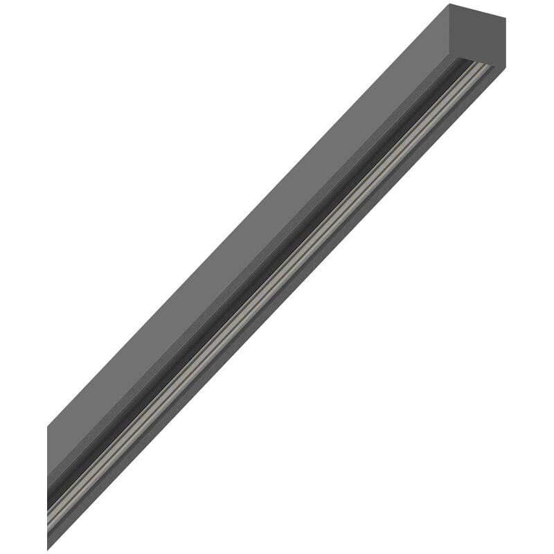 foto del prodotto ideal lux profilo basso 100cm ego alluminio nero