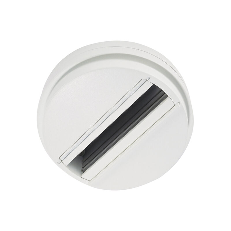 foto del prodotto ideal lux profilo link alluminio bianco on off connettore singolo
