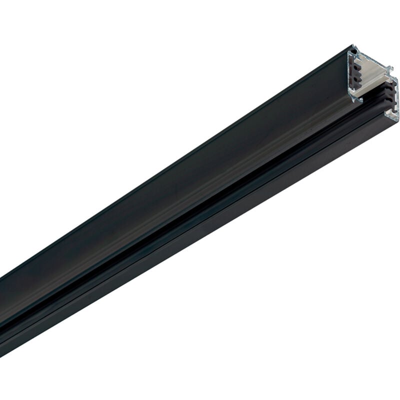 foto del prodotto ideal lux profilo on off link alluminio nero 200cm