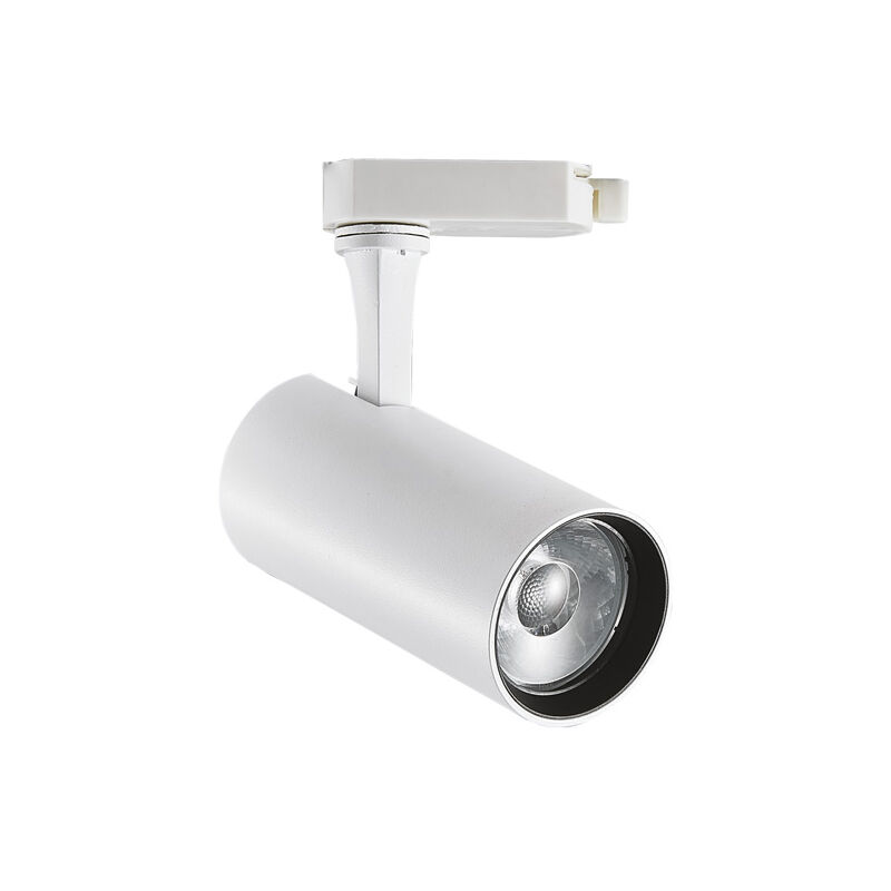 foto del prodotto ideal lux proiettore fox on off alluminio materie plastiche bianco led 15w 3000k cri90