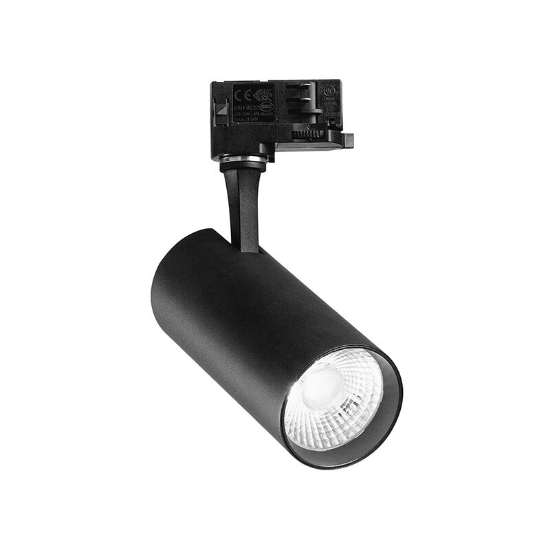 foto del prodotto ideal lux proiettore fox on off alluminio materie plastiche nero led 25w 4000k cri80