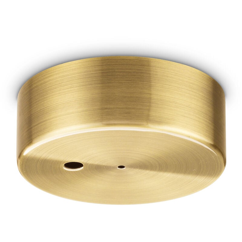 foto del prodotto ideal lux rosone contemporaneo metallo ottone 1 luce