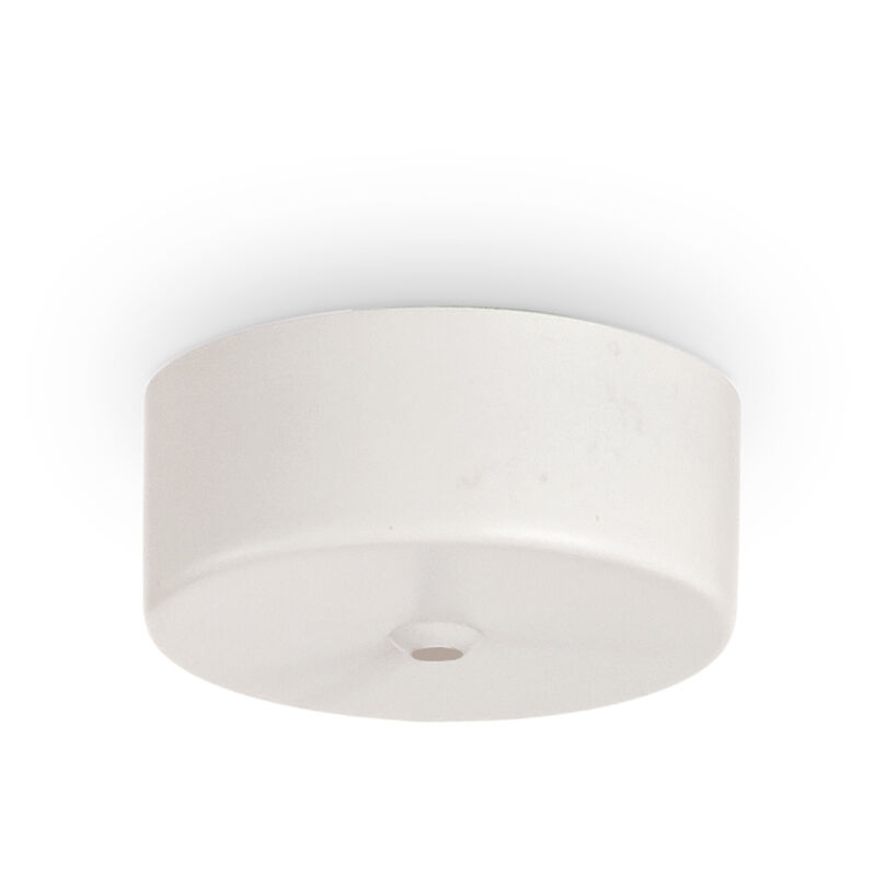 foto del prodotto ideal lux rosone magnetico all in metallo bianco 1 luce