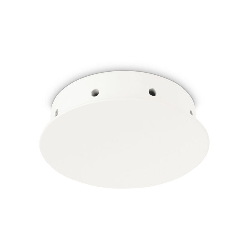 foto del prodotto ideal lux rosone magnetico all in metallo bianco 8 luci