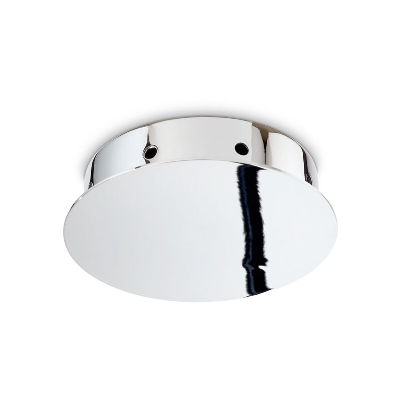 foto del prodotto ideal lux rosone magnetico all in metallo cromo 8 luci