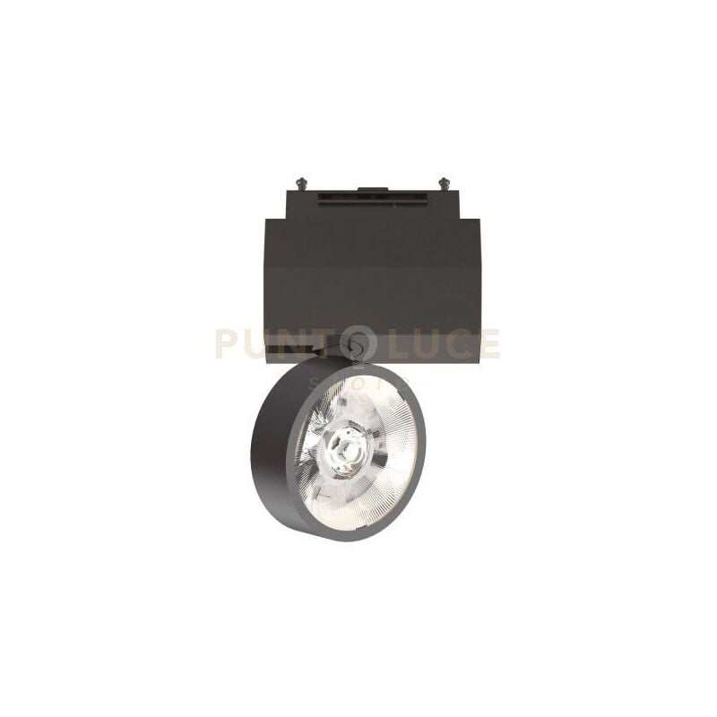 foto del prodotto ideal lux sistema lineare arca track flat 09w 3000k bk