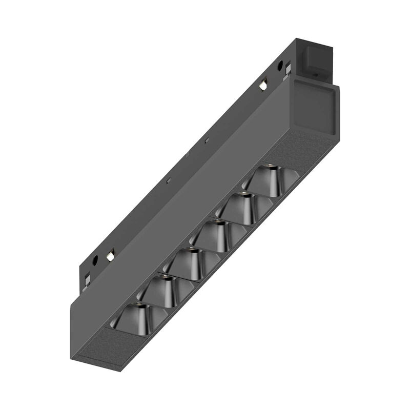 foto del prodotto ideal lux sistema lineare ego accent 07w 3000k bk